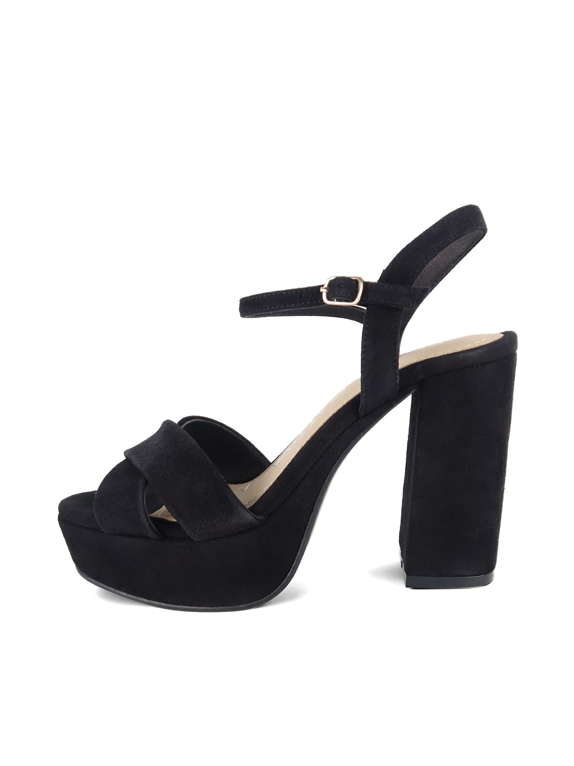 SANDALIA DESIRE - NEGRO GAMUZA 1