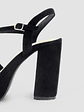 SANDALIA DESIRE - NEGRO GAMUZA - Miniatura 3