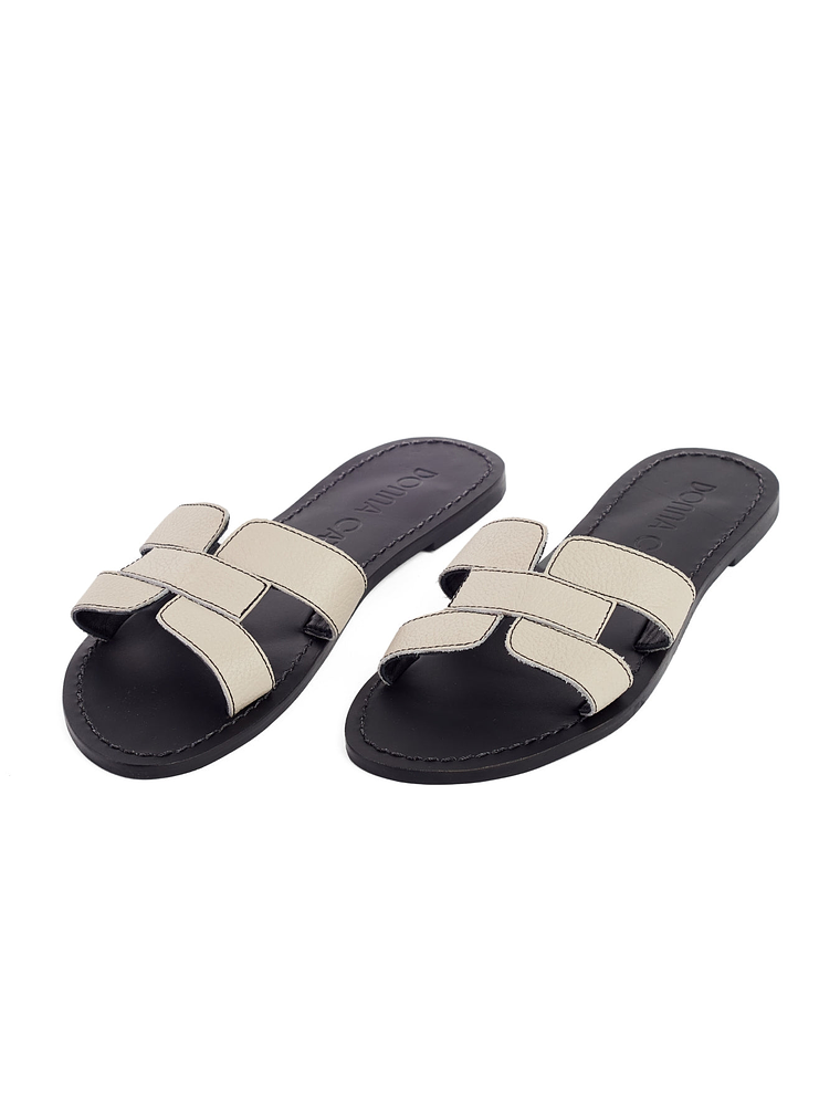 SANDALIA MIRA - MARFIL 3