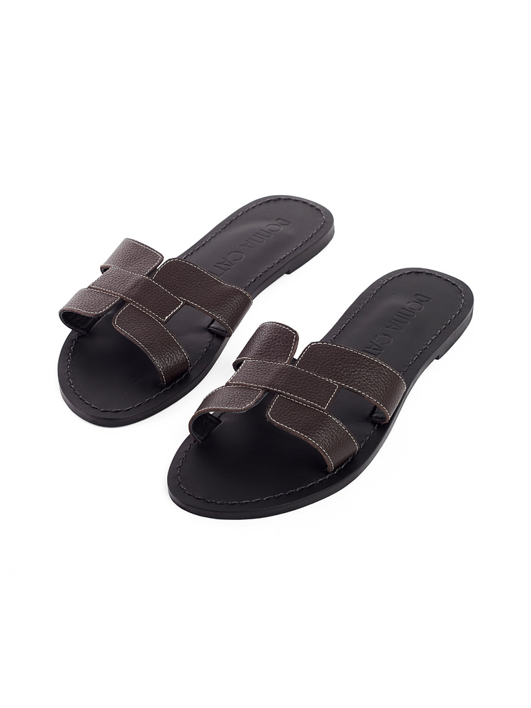 SANDALIA MIRA - MARRÓN 3