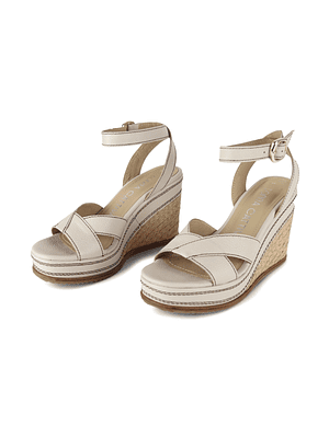 SANDALIA ENERO - VAINILLA