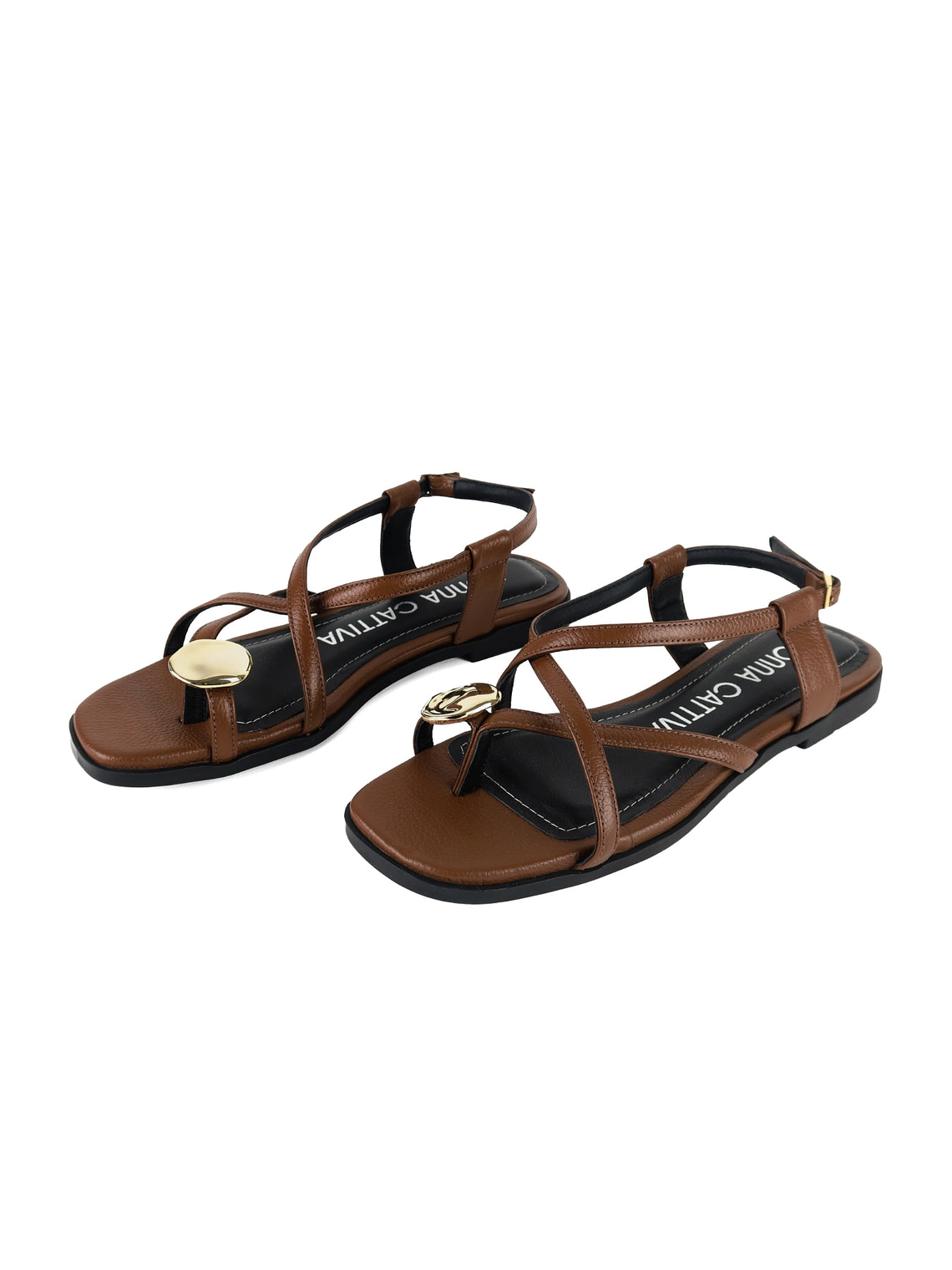 SANDALIA GIORGIA - TABACO 2