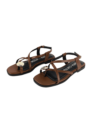 SANDALIA GIORGIA - TABACO