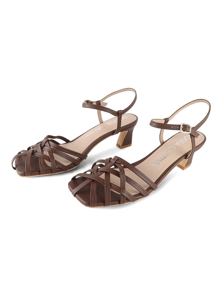 SANDALIA ROMA - MARRÓN 2