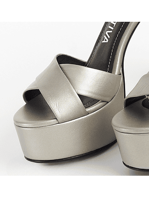 SANDALIA HELENA - PLATA