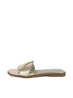 SANDALIA TRENZI - DORADO