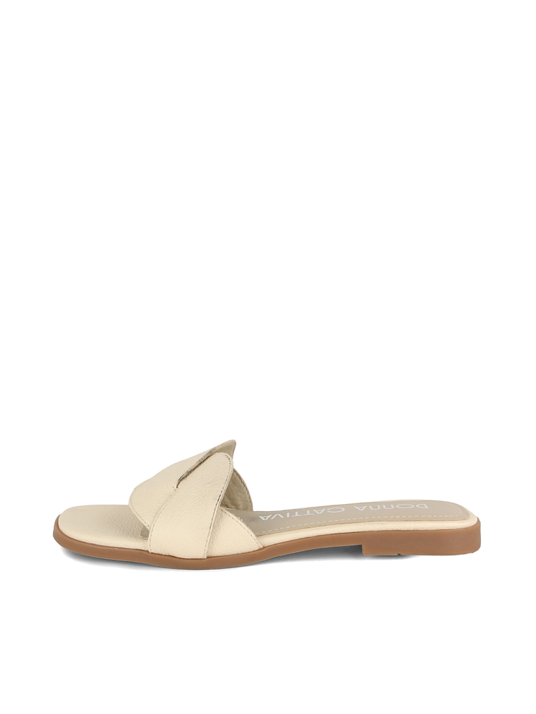 SANDALIA TRENZI - VAINILLA 1