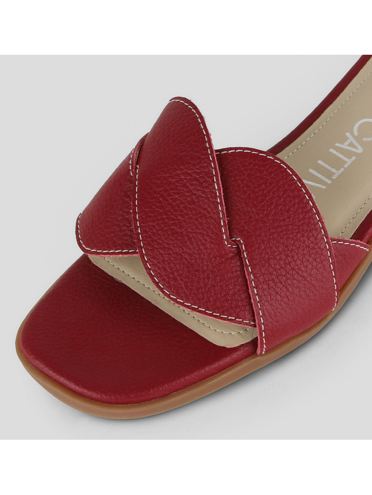 SANDALIA TRENZI - ROJO 5