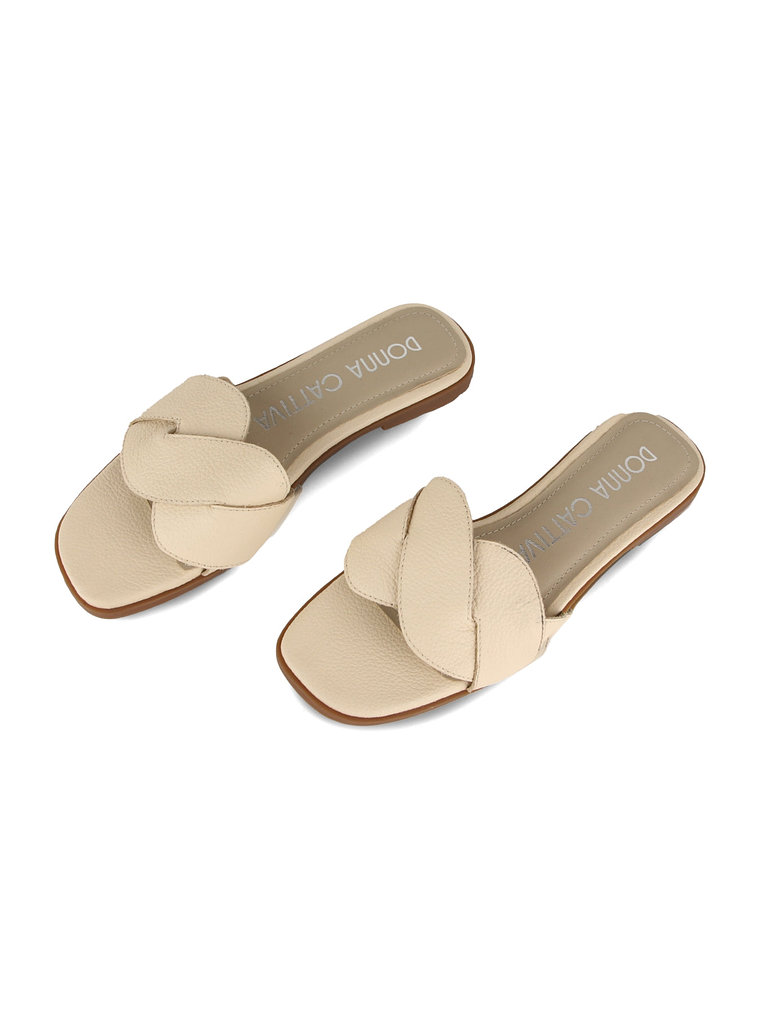 SANDALIA TRENZI - VAINILLA 3