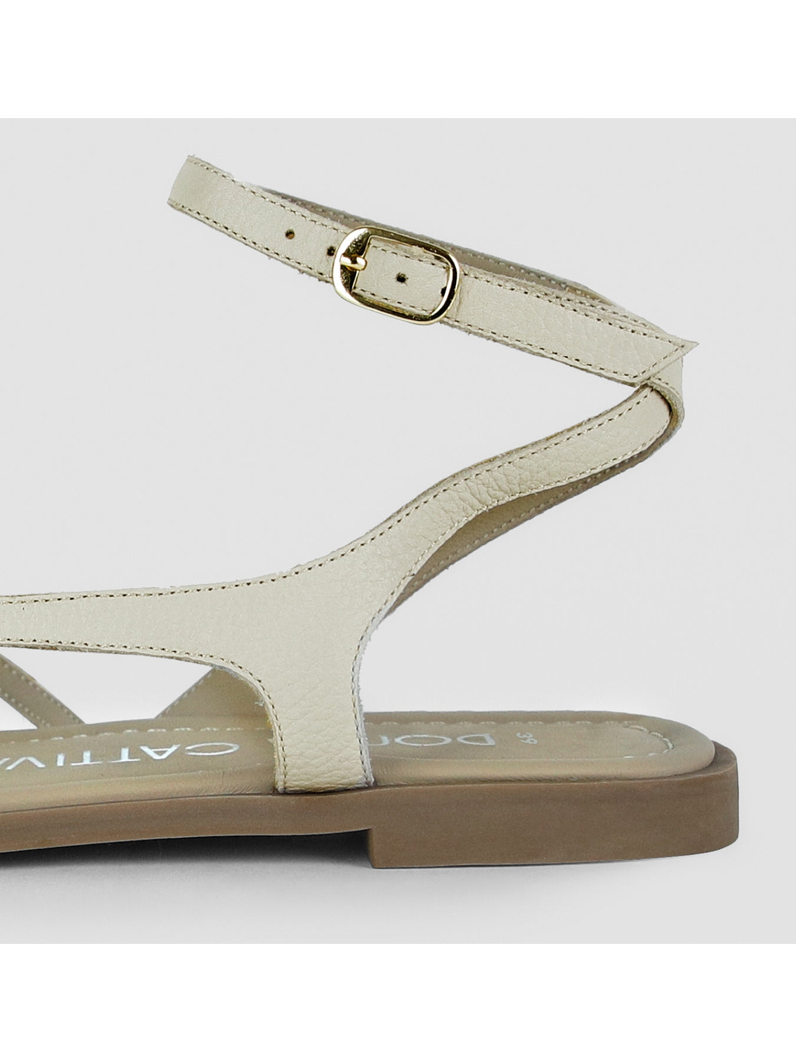 SANDALIA VALERIE - VAINILLA 5