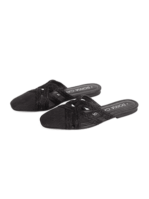 SLIPPER PAMELA - NEGRO