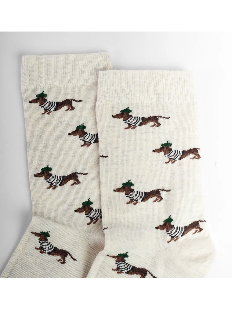 MEDIA LARGA - PERRITOS BEIGE 3