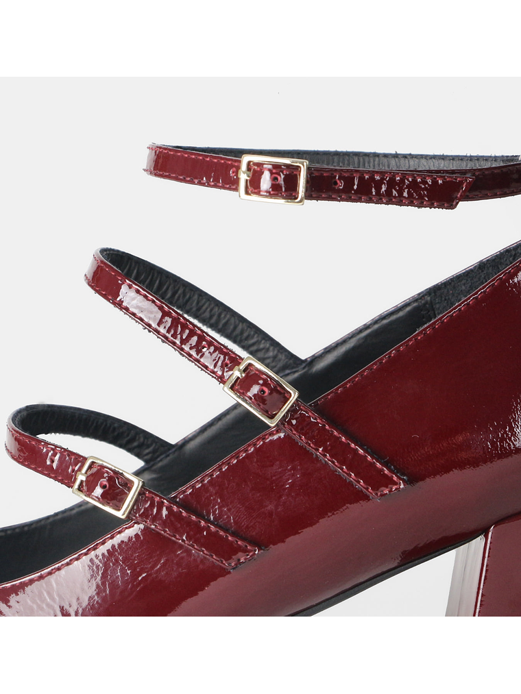 ZAPATO AMALIA - GUINDA 3