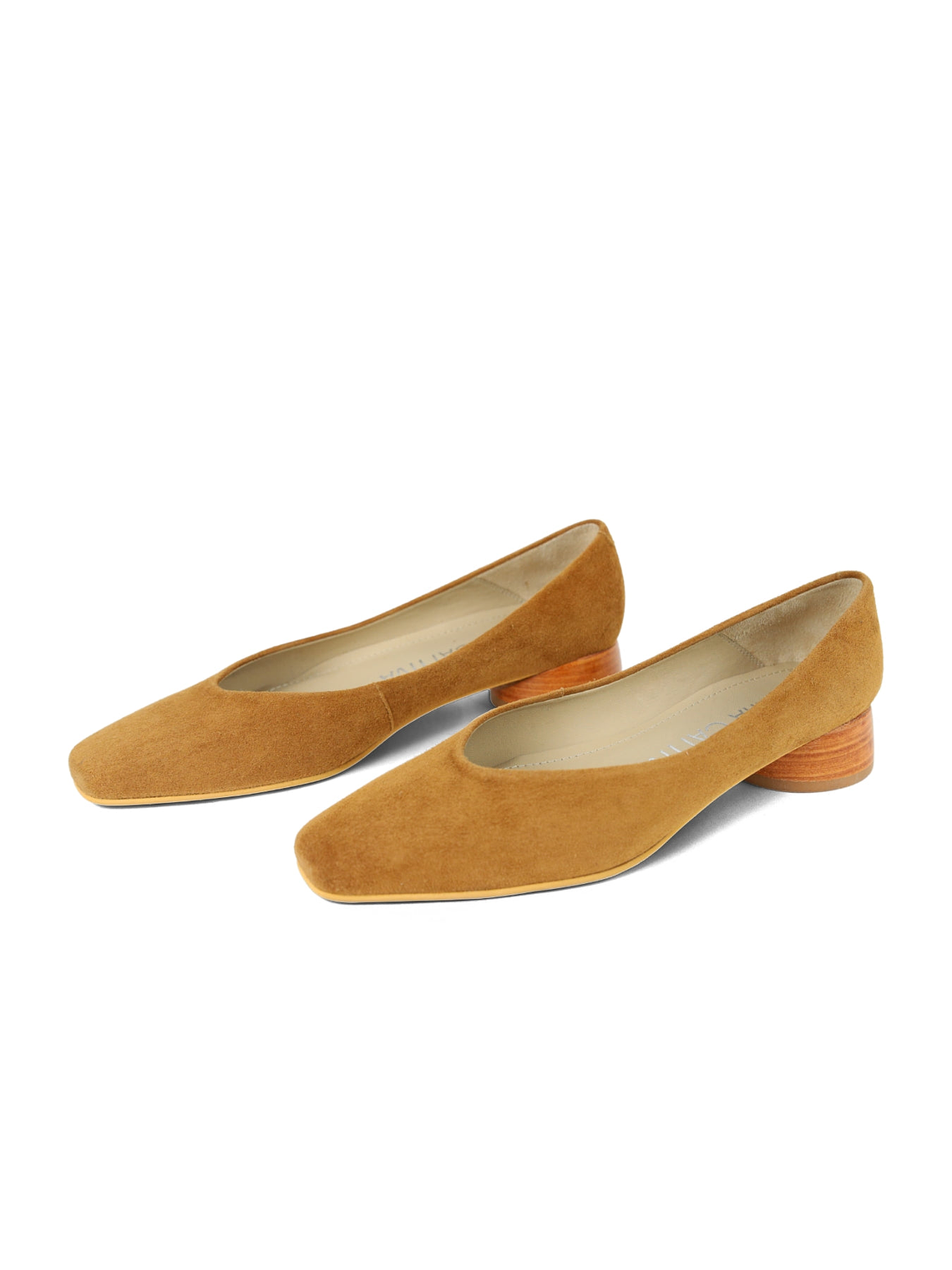 ZAPATO AURELIA - CAMEL GAMUZA 2