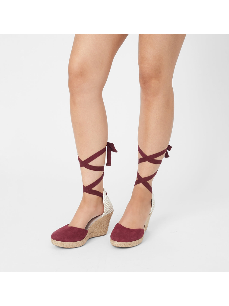 ALPARGATA TABI - GUINDA 4