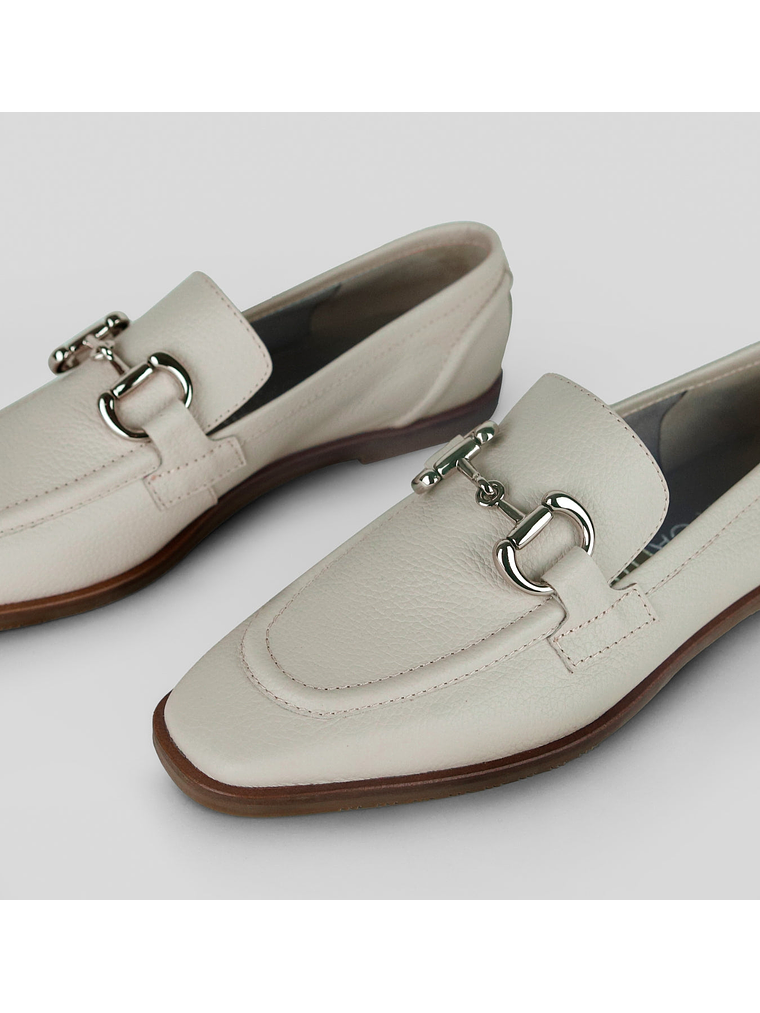 MOCASÍN ELBA - VAINILLA 3