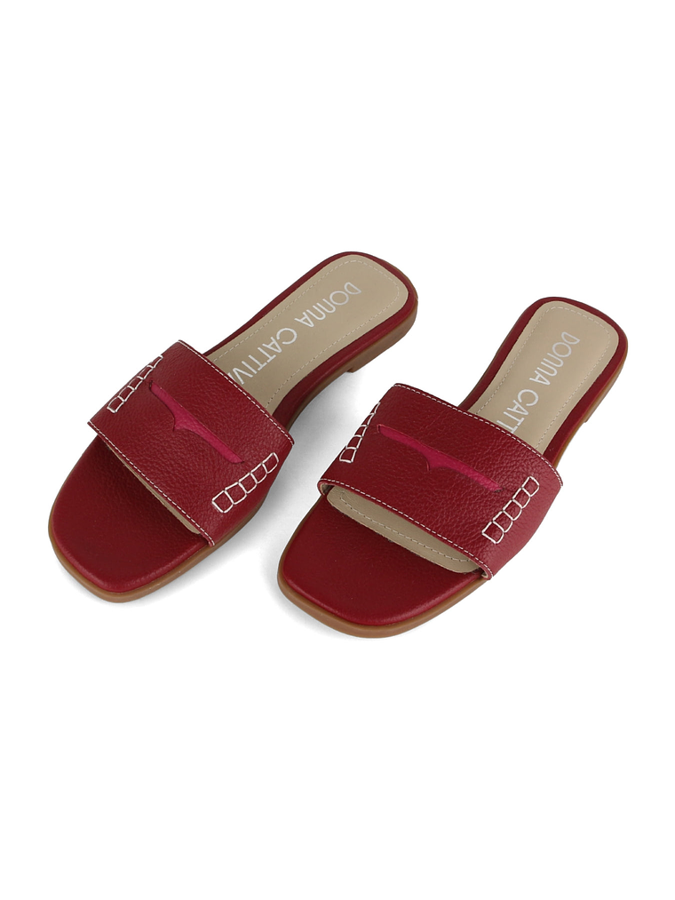 SANDALIA ANTIFAZ - ROJO 3