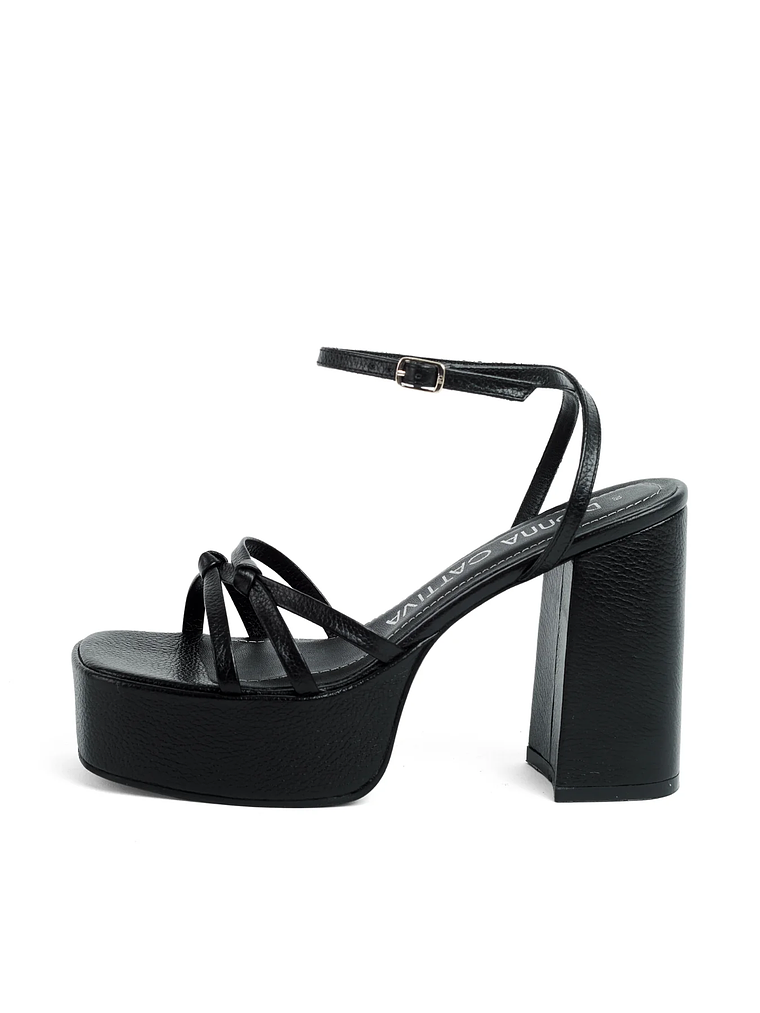 SANDALIA BERTA - NEGRO 1