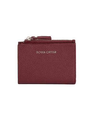 BILLETERA CLAUDIA - GUINDA