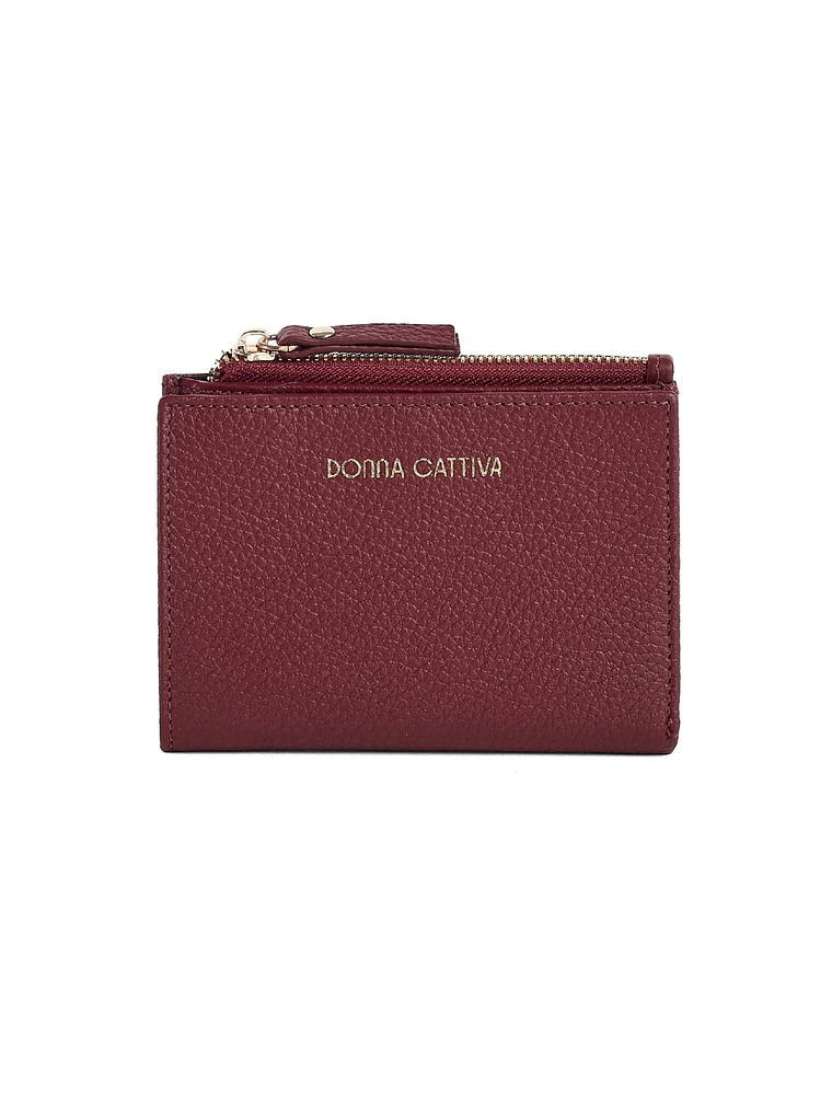 BILLETERA CLAUDIA - GUINDA 1