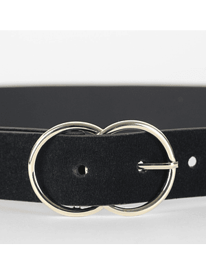 CINTURÓN ENDLESS - NEGRO GAMUZA