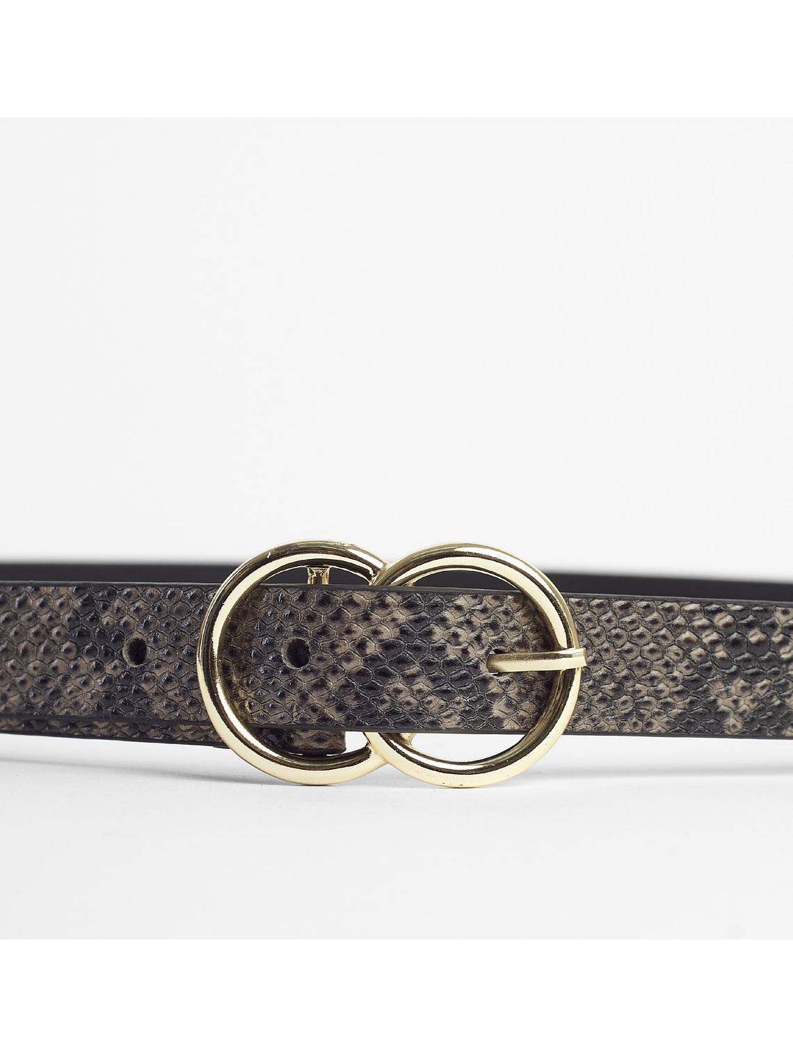 CINTURÓN MINI ENDLESS - CASCABEL/GRIS 2