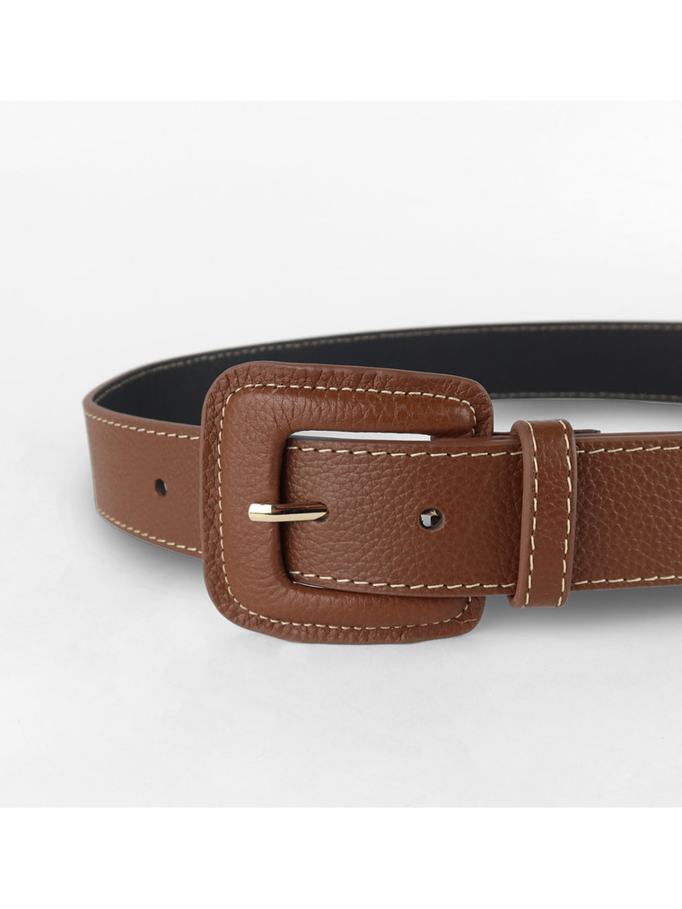 CINTURÓN SQUARE2 - TABACO 2