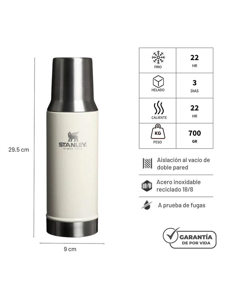 STANLEY MATE SYSTEM CLASSIC CREAM 800 ML 4