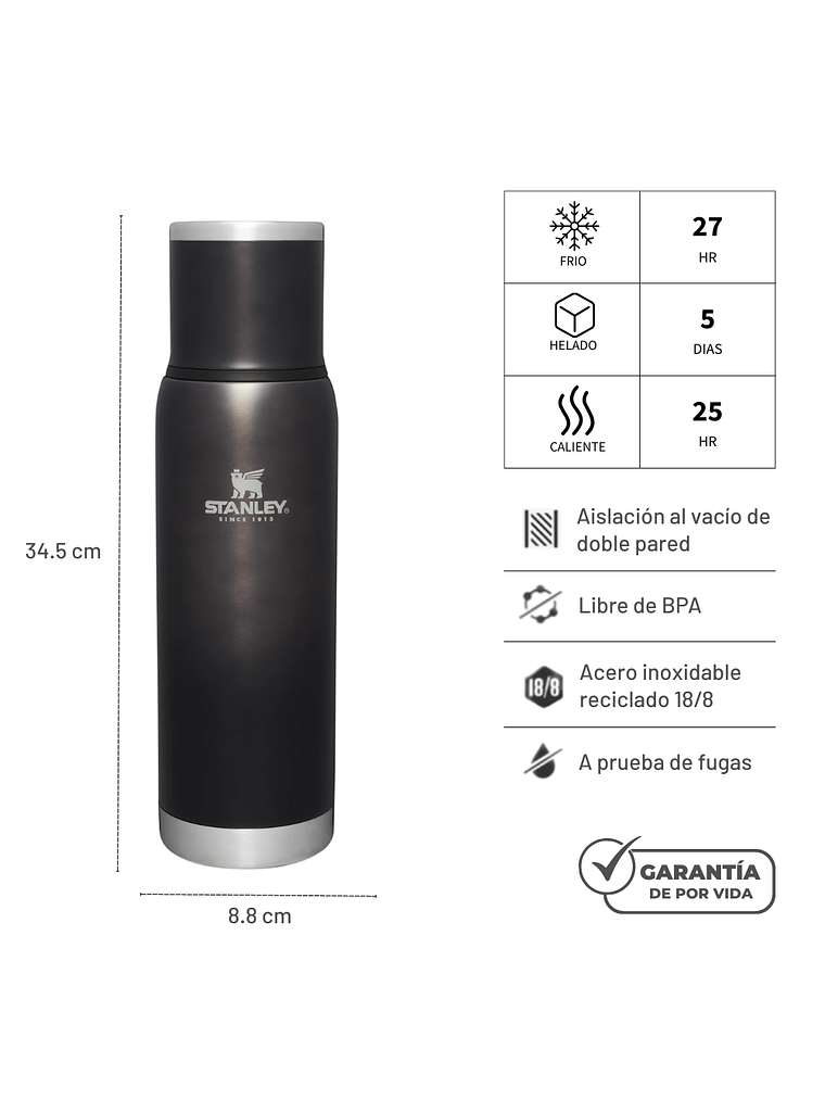 TERMO ADVENTURE TO-GO BLACK 1 LT 4