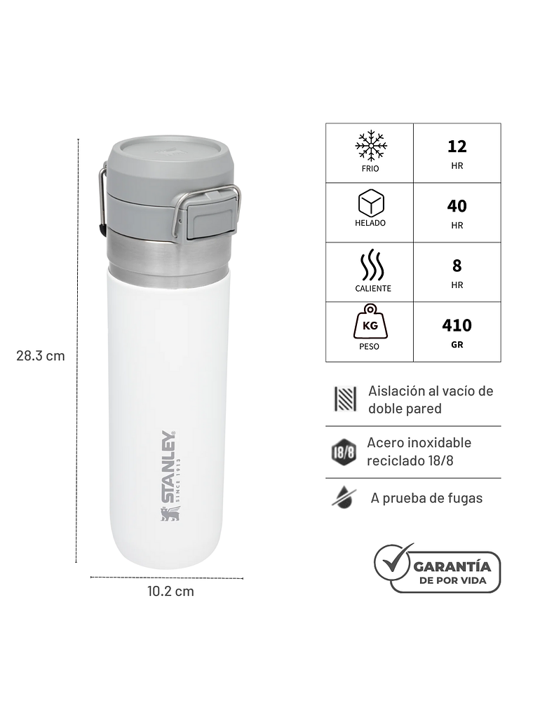 FLIP GO BOTTLE  710 ML FROST 2