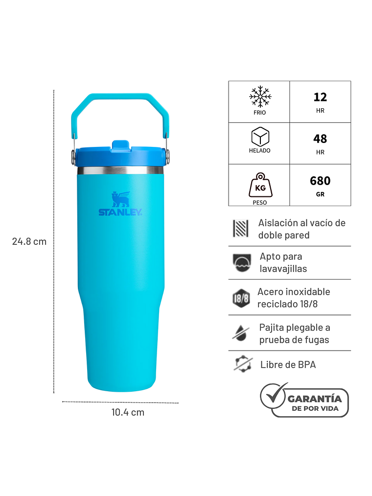 FLIP STRAW TUMBLER SPLASH 887 ML 4