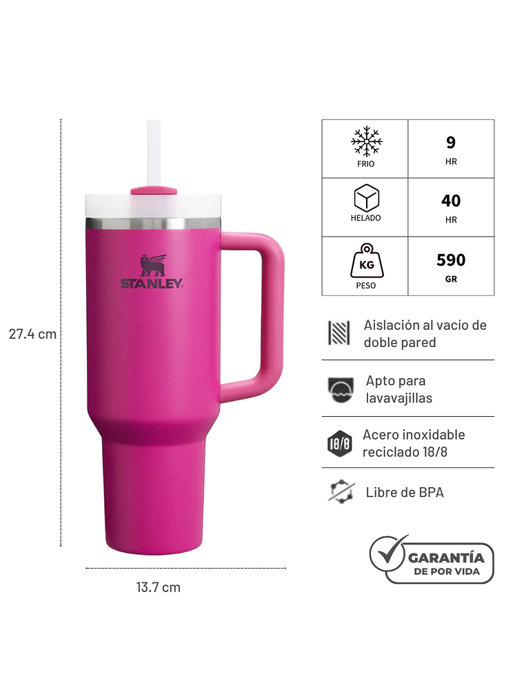 QUENCHER 887 ML FUCHSIA 3