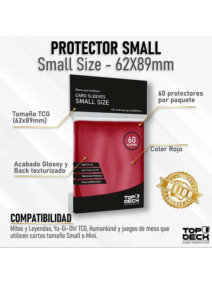 Protector small esencial 62x89mm 2
