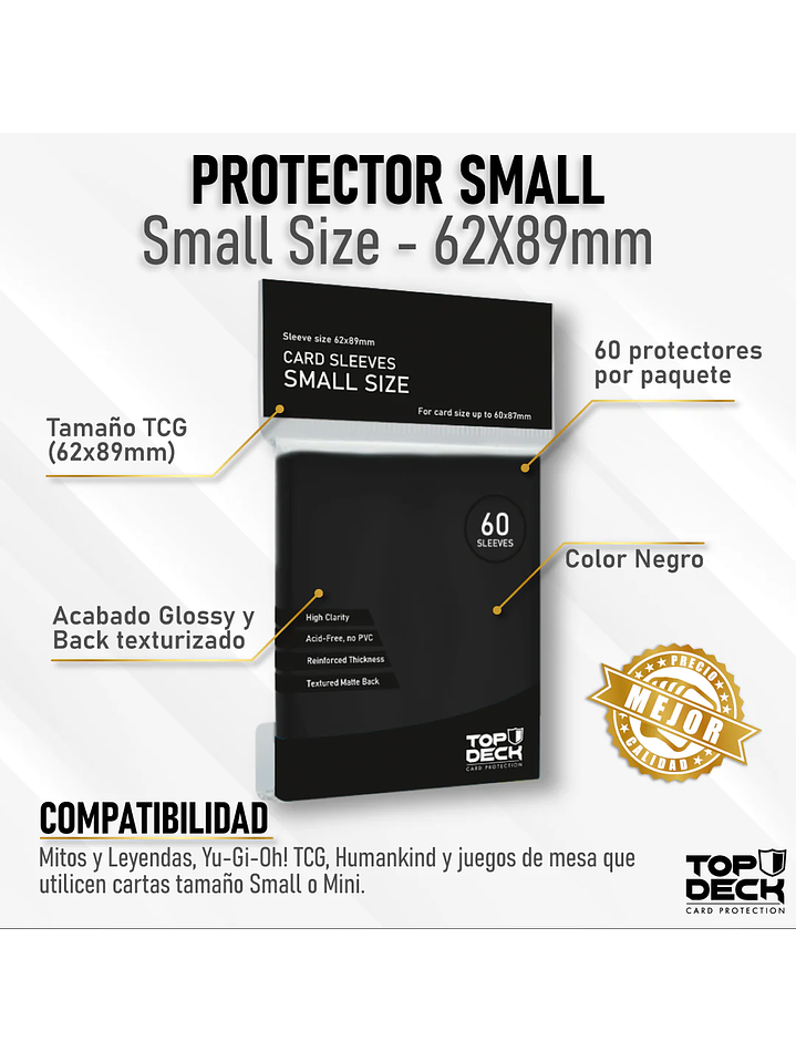 Protector small esencial 62x89mm 3