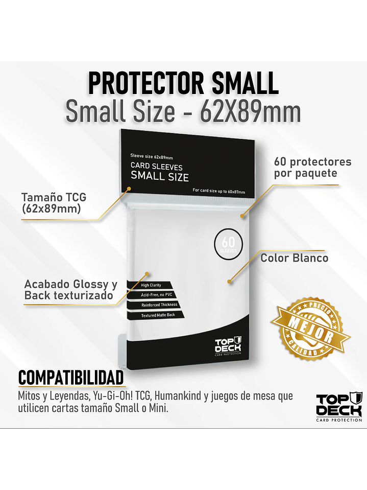 Protector small esencial 62x89mm 4