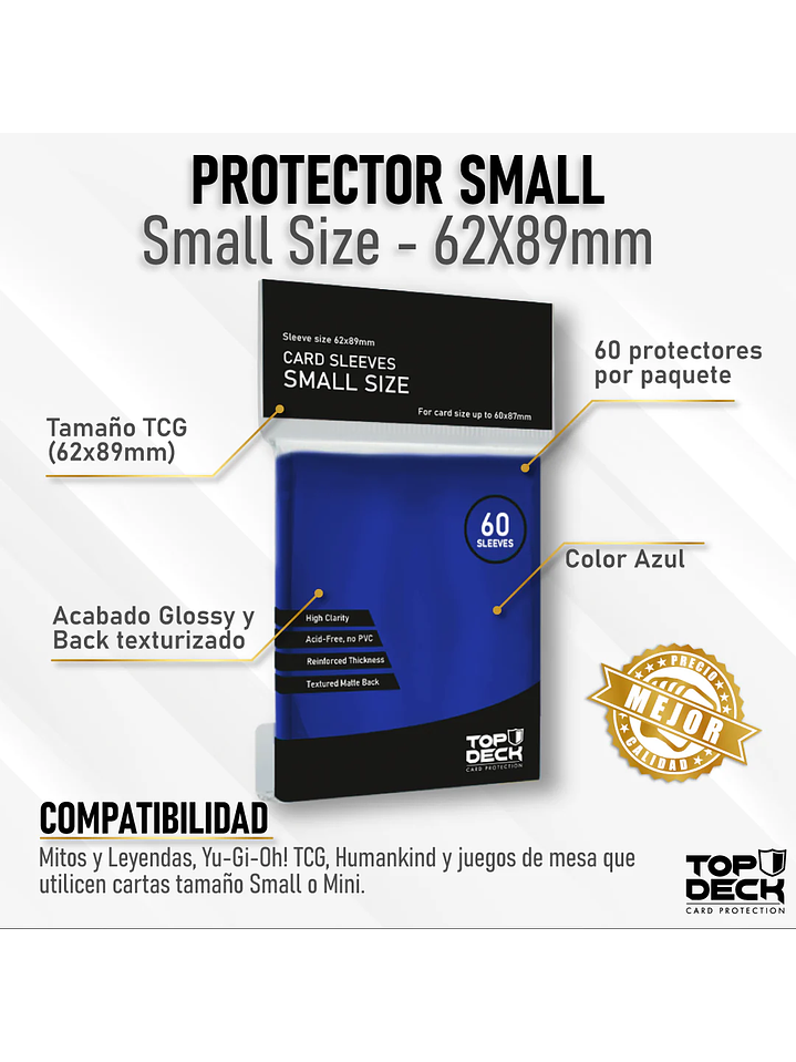 Protector small esencial 62x89mm 1