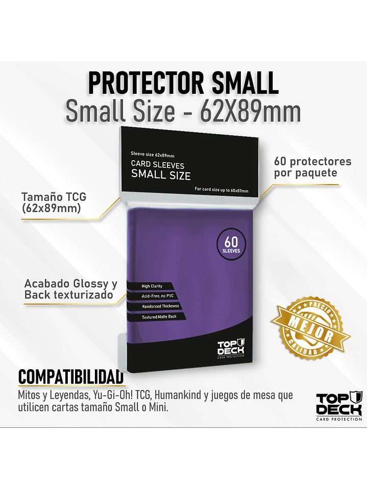 Protector small esencial 62x89mm 6
