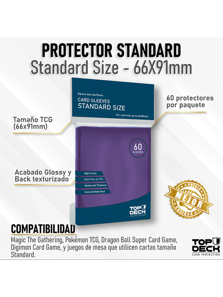 Protector standard esencial 66x91mm 3