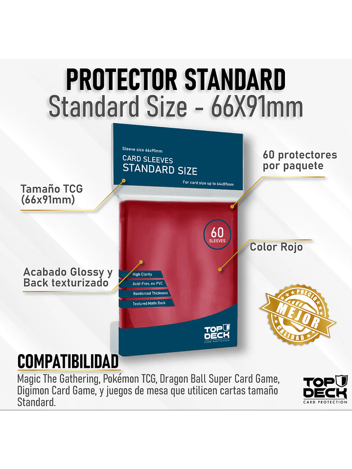 Protector standard esencial 66x91mm 5