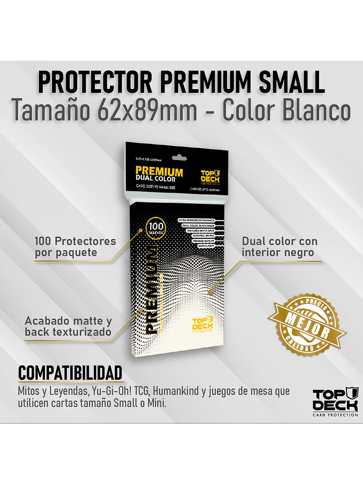 Protectores small Premium 62x89mm 3