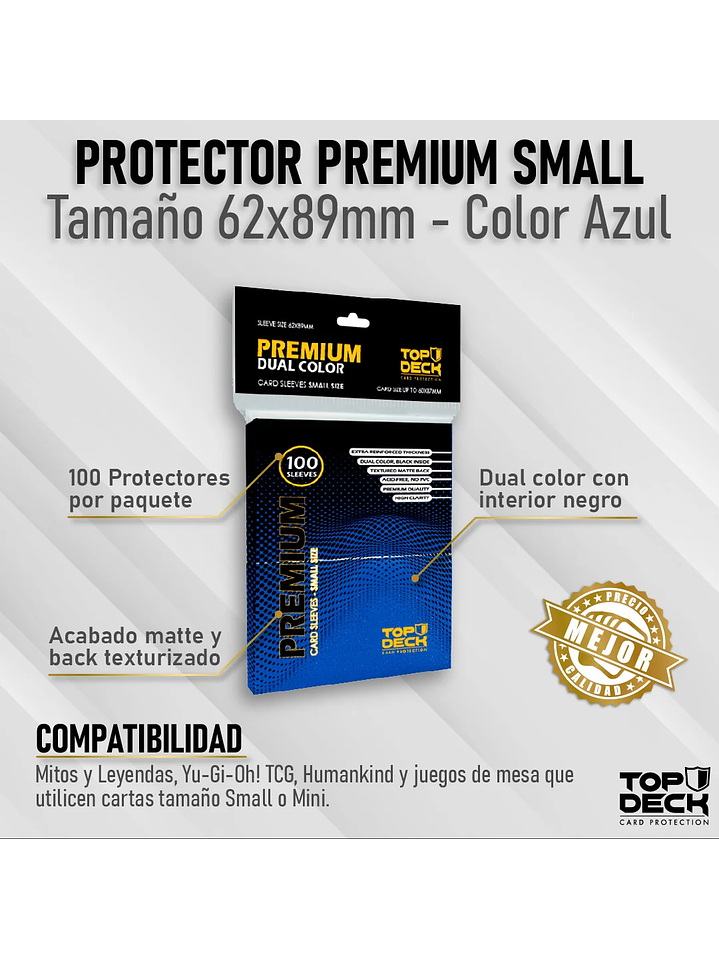 Protectores small Premium 62x89mm 1