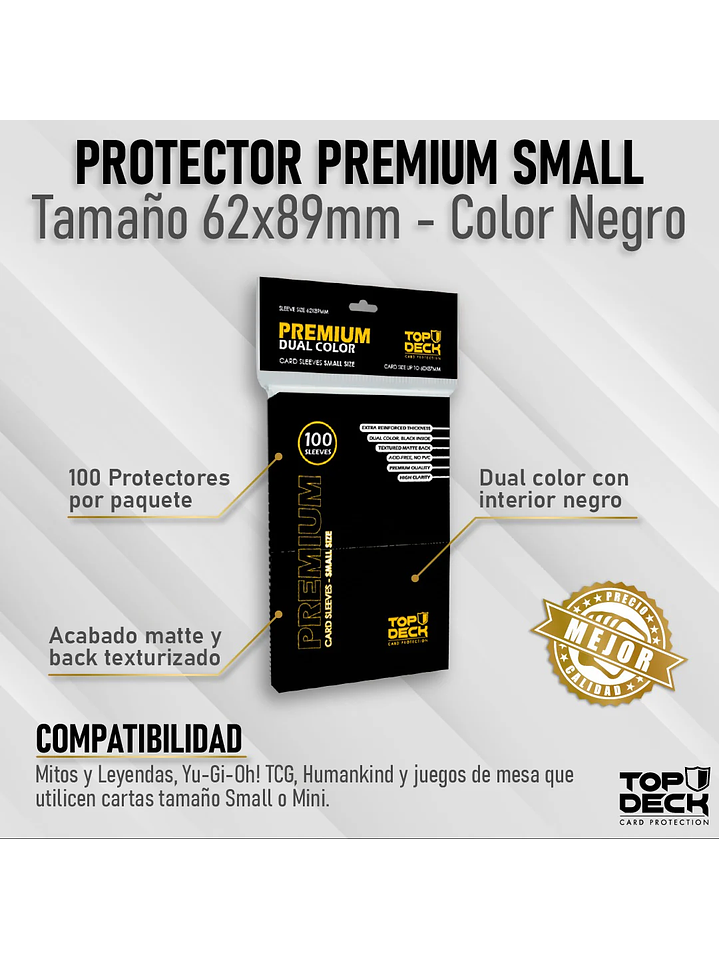 Protectores small Premium 62x89mm 4