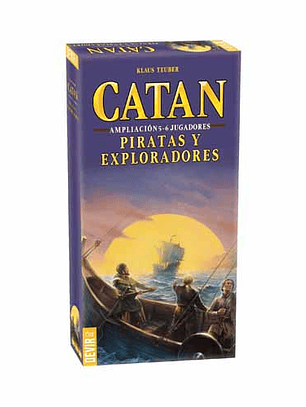 Catan: piratas y exploradores ampliación 5-6 jugadores