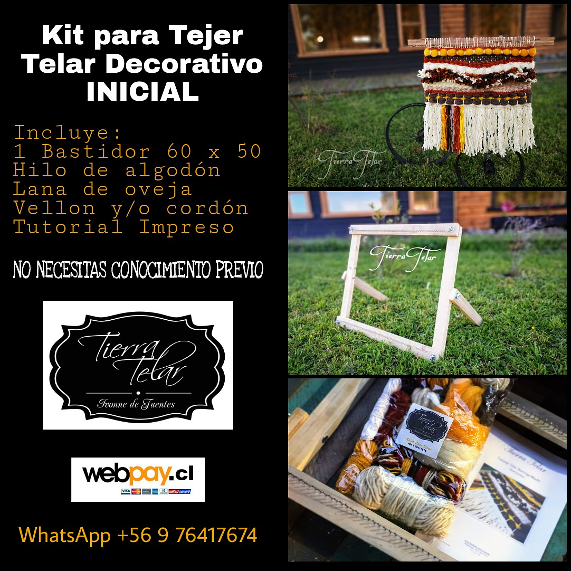 Kit Telar Decorativo INICIAL  6