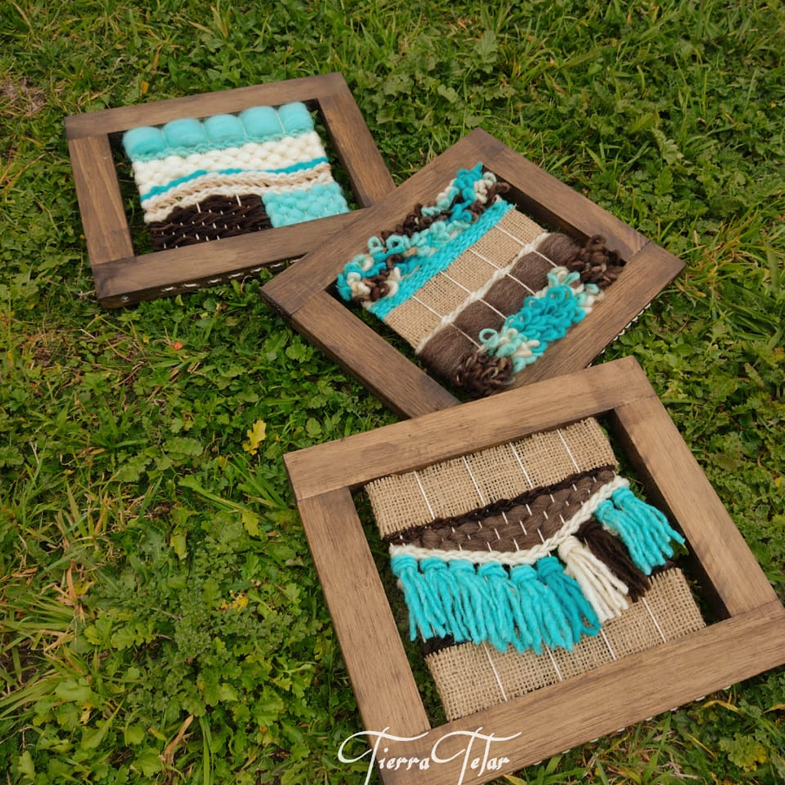 Telares Decorativos 30 x 25  2