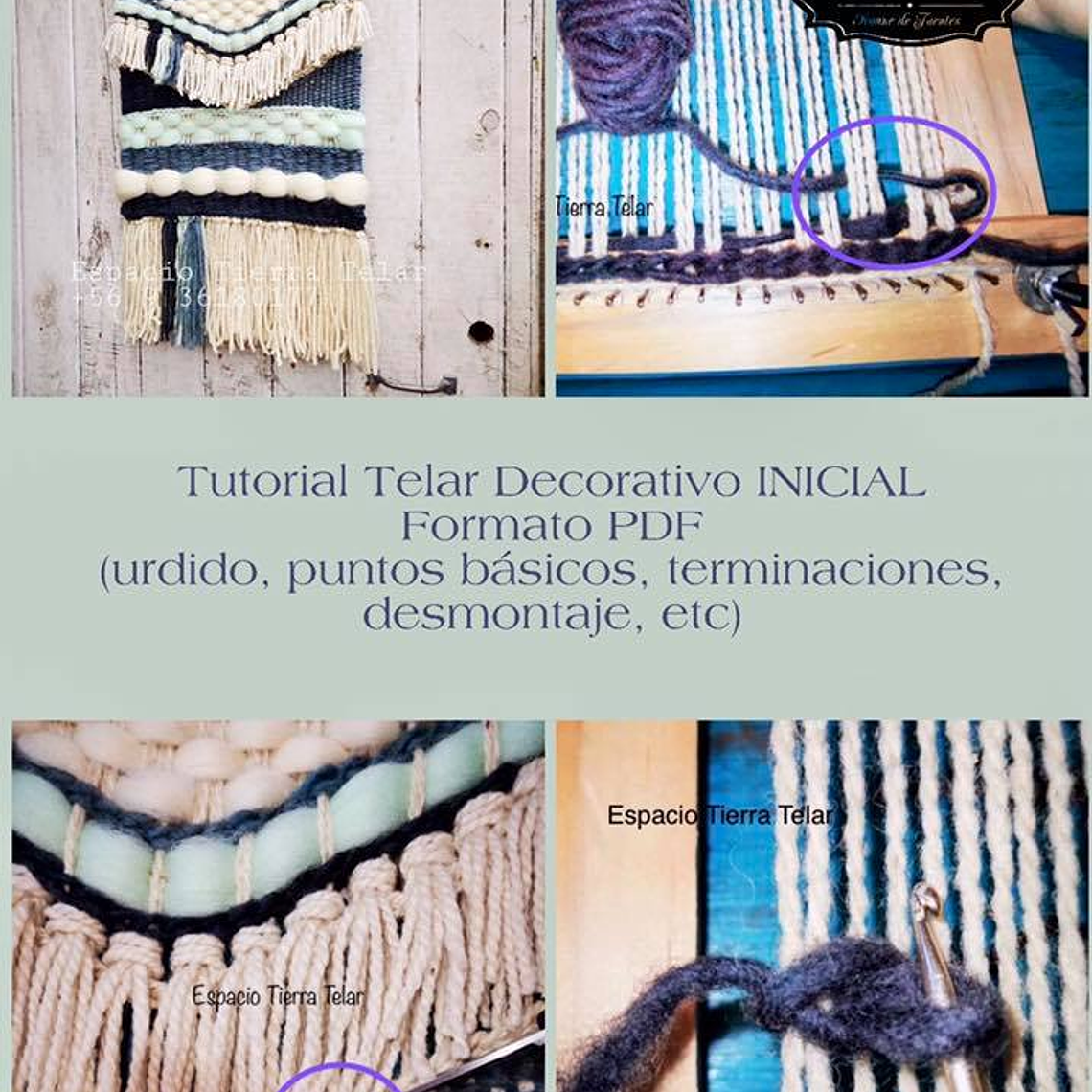 Tutorial Telar Decorativo INICIAL 1