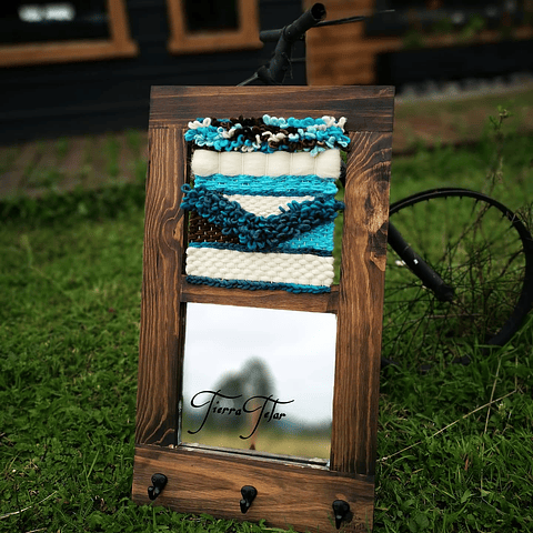 Telar Decorativo con Espejo 