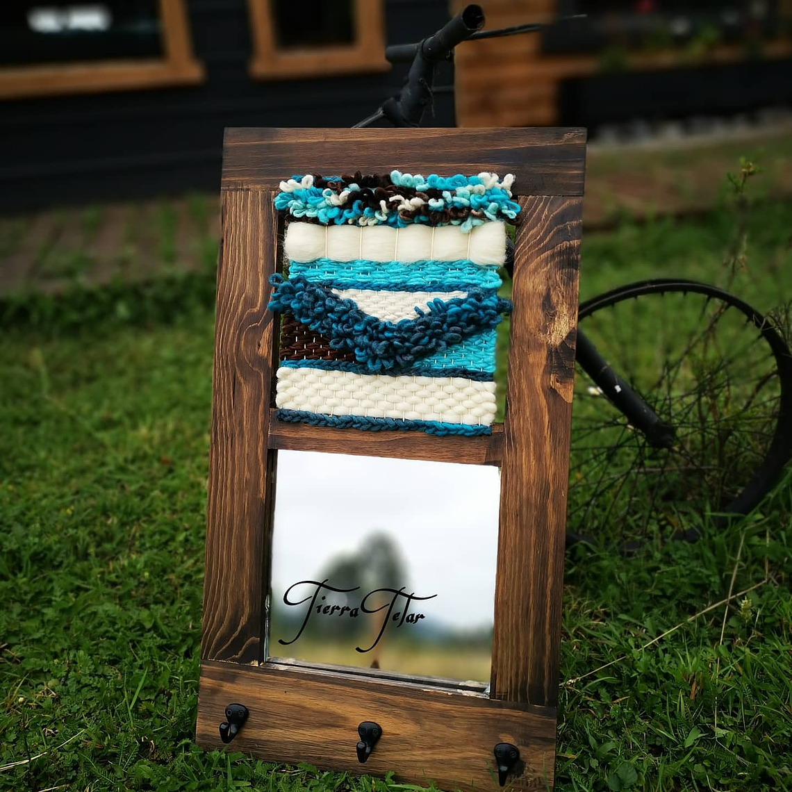 Telar Decorativo con Espejo  2