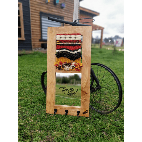 Telar Decorativo con Espejo 