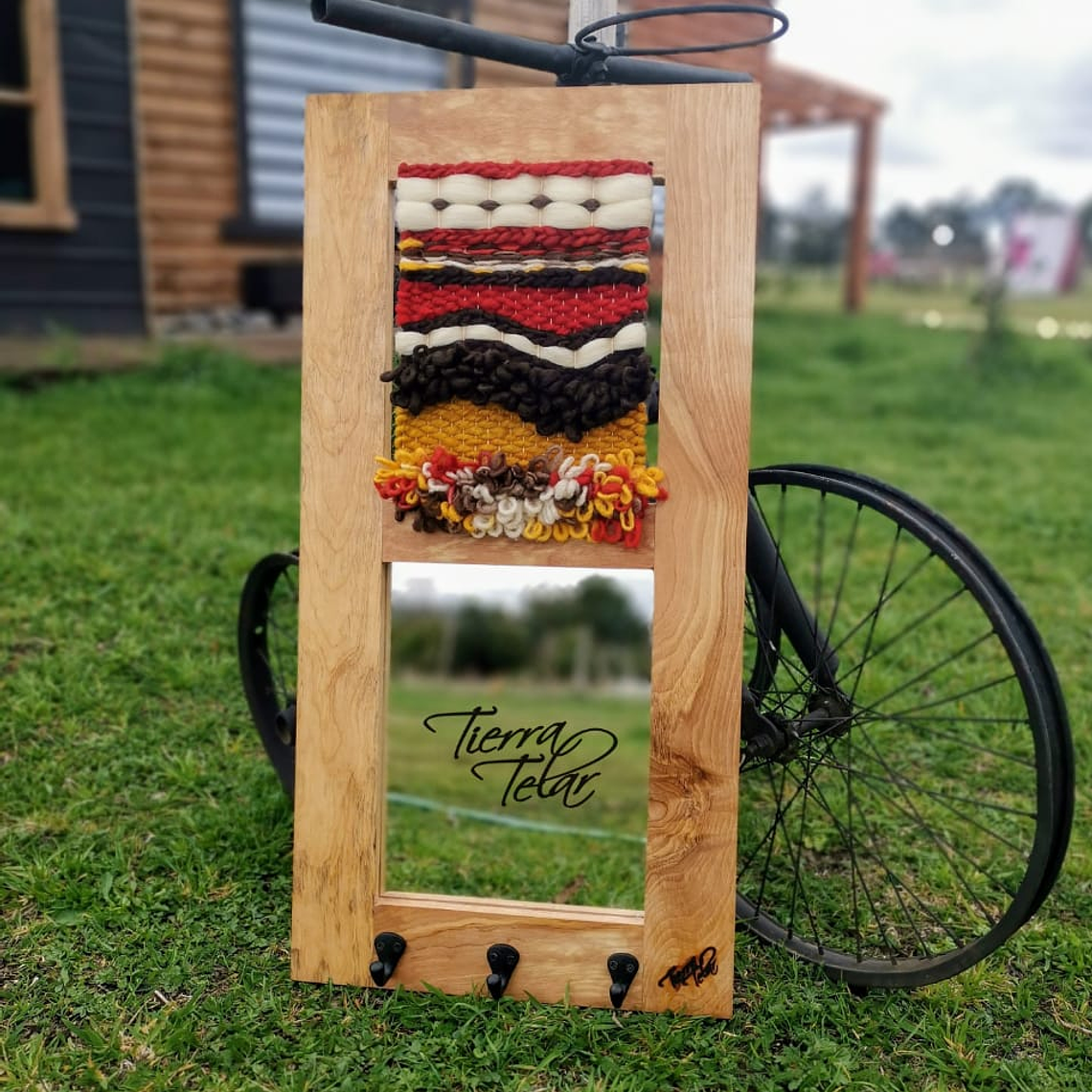 Telar Decorativo con Espejo  3
